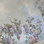 роспись потолка красками